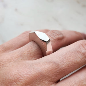 Extra Extra Chunky Prism Ring