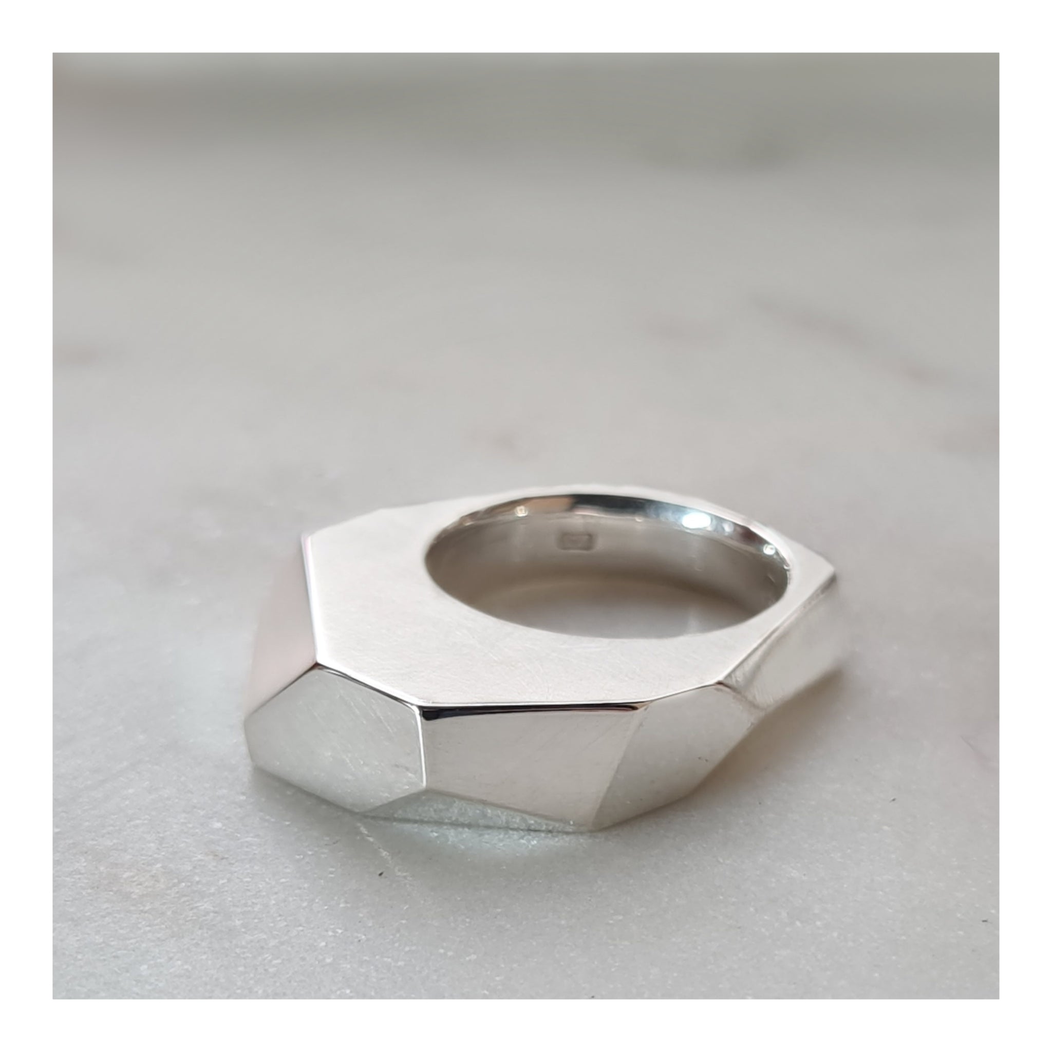 Extra Extra Chunky Prism Ring